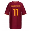 Damen Fußballbekleidung AS Roma Evan Ferguson #11 Heimtrikot 2025-26 Kurzarm